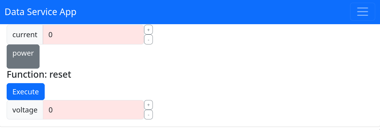 Web Interface