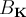 Bk B_{\mathbf{K}}