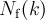 N_{\mathrm{f}}(k)