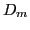 $\displaystyle D_m$