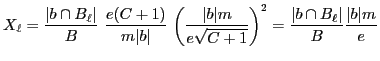 $\displaystyle X_\ell={\ensuremath{\displaystyle{\frac{{\ensuremath{\displaystyl...
...nsuremath{\displaystyle{\vert b\vert m}}}}{{\ensuremath{\displaystyle{e}}}}}}}
$