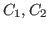 $ C_1,C_2$