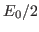 $E_0/2$