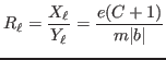 $\displaystyle R_\ell={\ensuremath{\displaystyle{\frac{{\ensuremath{\displaystyl...
...emath{\displaystyle{e(C+1)}}}}{{\ensuremath{\displaystyle{m\vert b\vert}}}}}}}
$