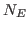 $ N_E$