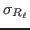 $ \sigma_{R_\ell}$
