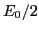 $E_0/2$