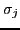 $ \sigma_j$