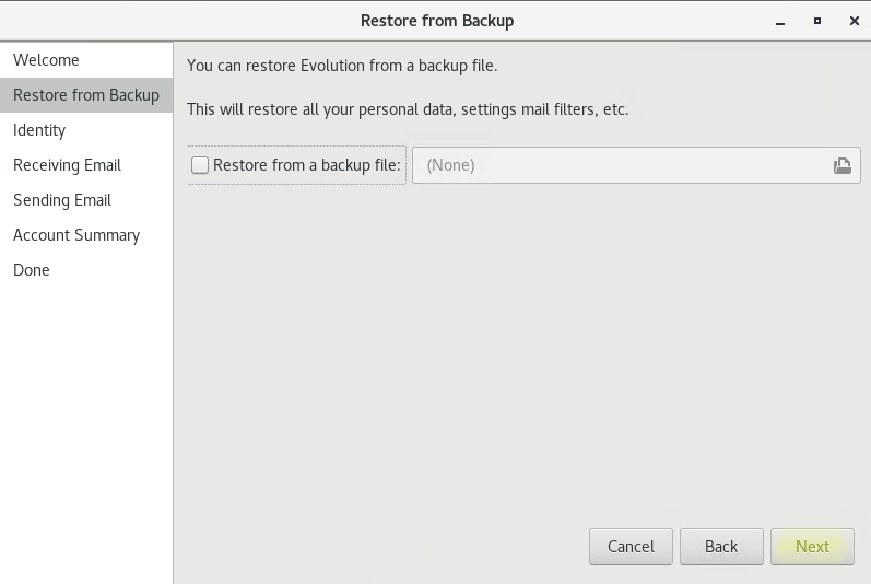 Restore