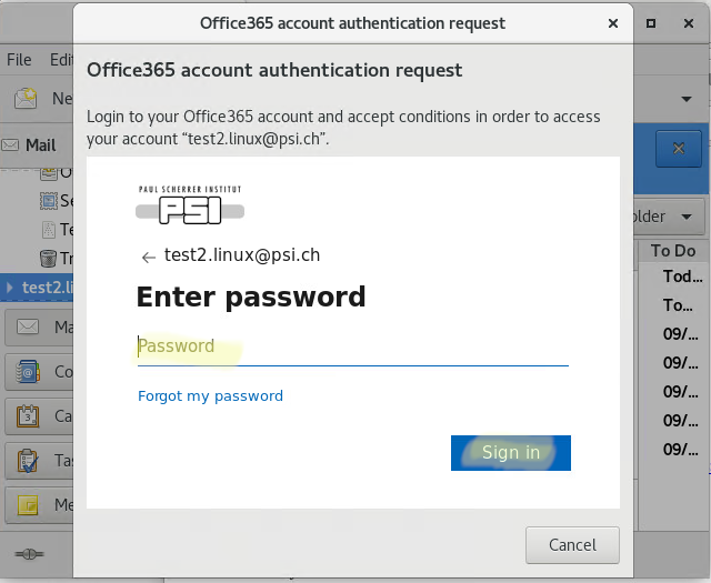 Office365 account authentication request MFA